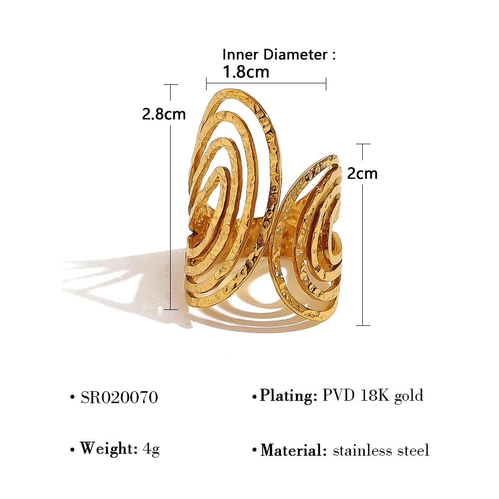 Geometric Textured Rings 6