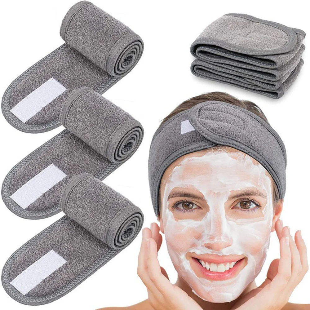 Women Adjustable Spa/Bath/Makeup Headband 1