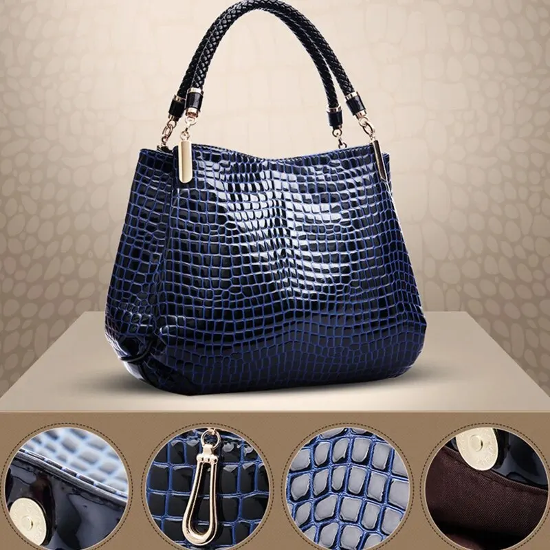 Crocodile Print Bag 5