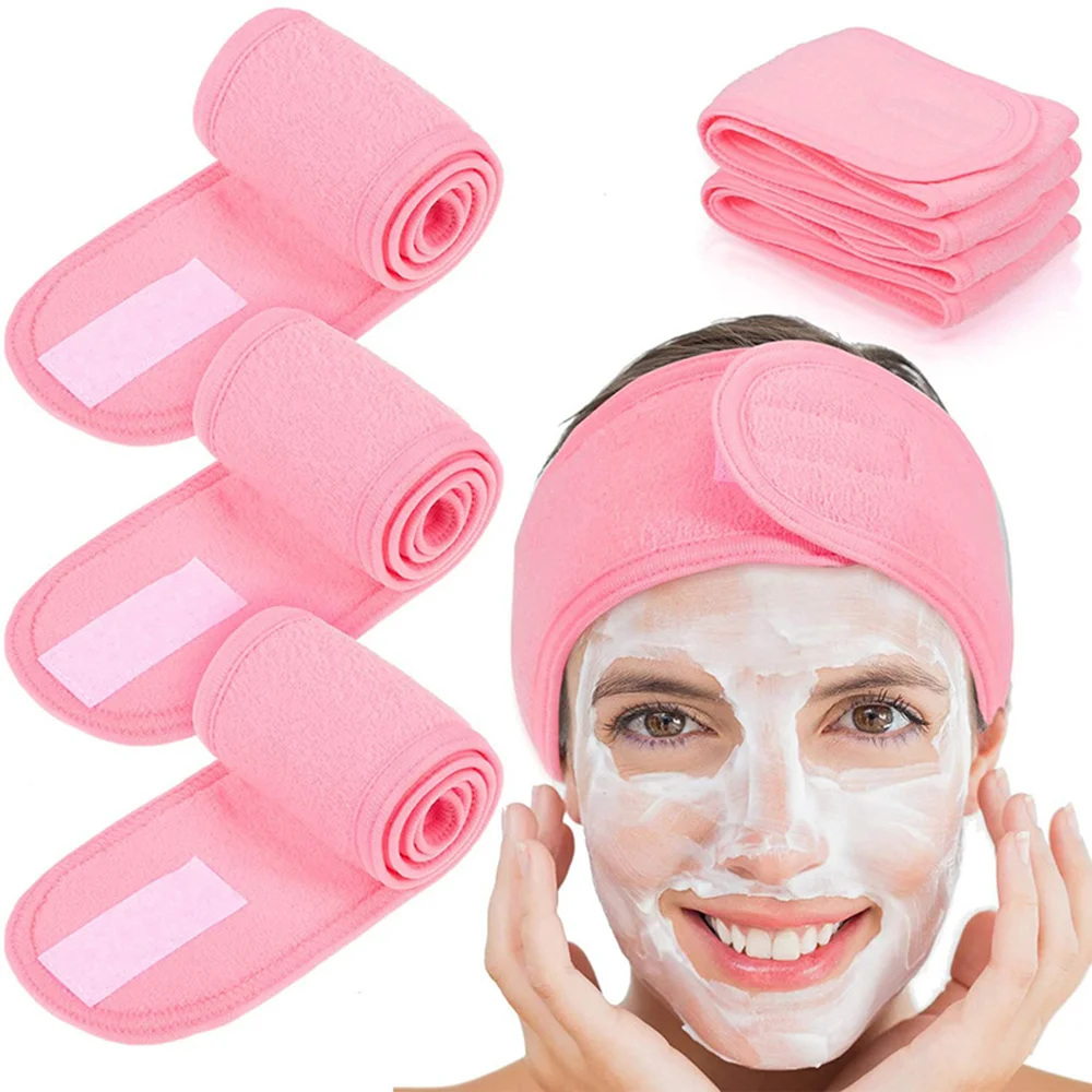 Women Adjustable Spa/Bath/Makeup Headband 2